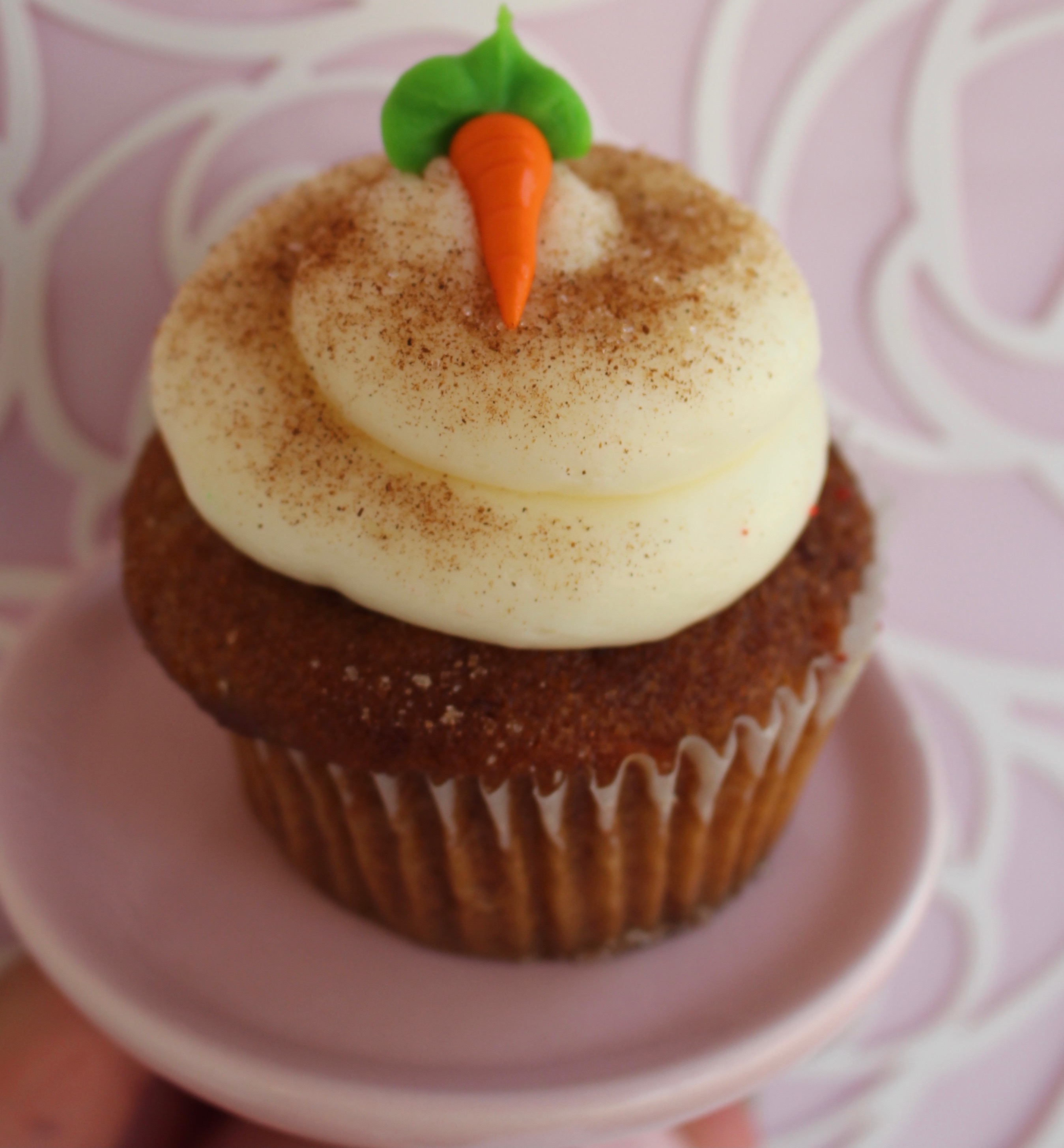 Carrot cake with a classic cream cheese buttercream!